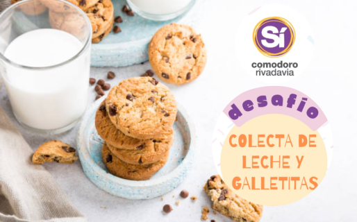 Fundación Sí realizará este sábado una colecta de leche y galletitas