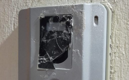 Detuvieron a un hombre por causar daños en una vivienda