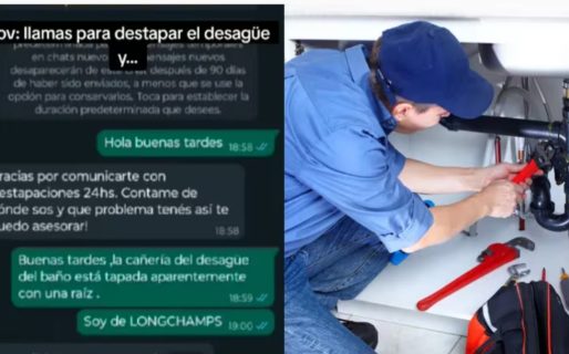 Contactó a un servicio de destape de cañerías y la respuesta de la encargada la dejó sin palabras