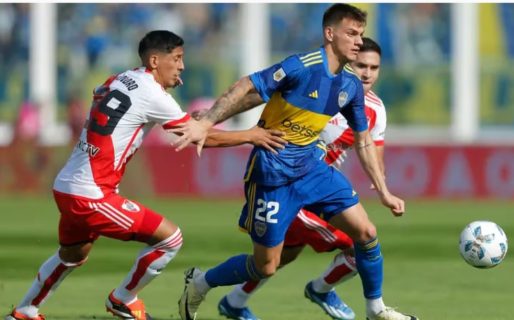 River y Boca empatan 1-1 en el Superclásico de los cuartos de final de la Copa de la Liga