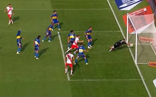 La gran polémica del partido: a River le anularon un gol a través del VAR
