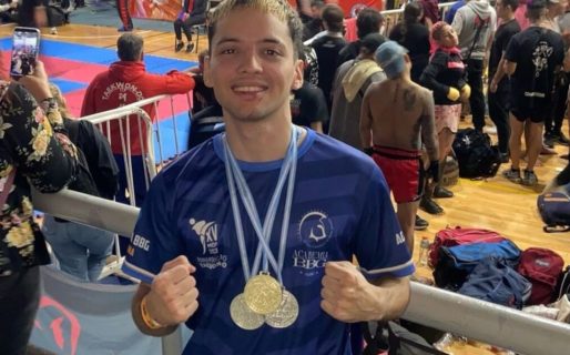 Micael Ruhmling fue campeón argentino en la “Copa Argentina de WKF 2024”