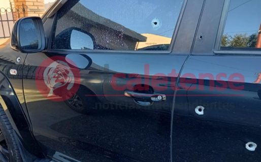 Balearon la camioneta del intendente de Caleta Olivia