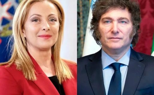 Giorgia Meloni invitó a Javier Milei a disertar sobre IA en el G7