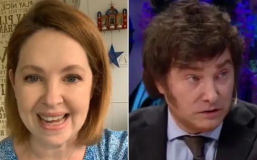 Milei apuntó contra Andrea del Boca por la producción de ficciones financiadas por el Estado