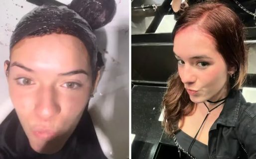 Era rubia, fue a una peluquería para teñirse por primera vez y terminó en el hospital