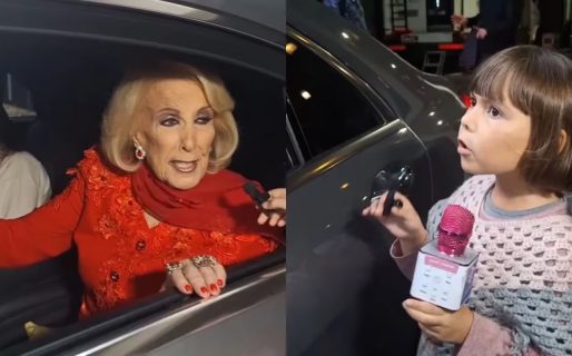 Una nena de 7 años cumplió el sueño de entrevistar a Mirtha Legrand: “Quiero ser como ella”