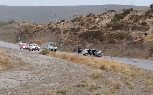 Accidente en el camino Roque González: un conductor fue trasladado al Hospital