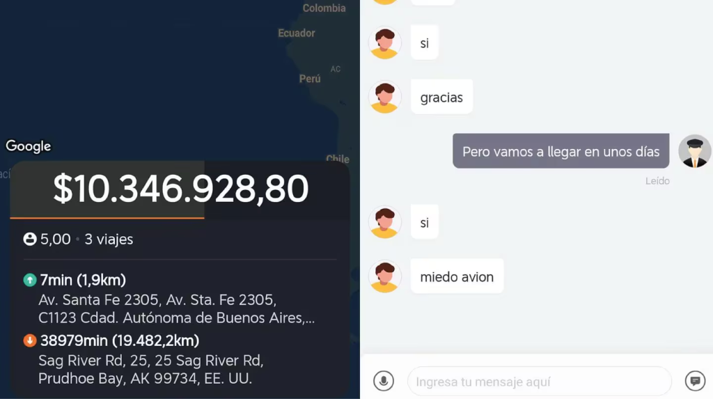 El insólito viaje que le llegó a un joven en su primer día de trabajo ...