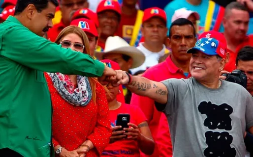 Maduro reveló una conversación que tuvo con Diego Maradona poco antes de su muerte