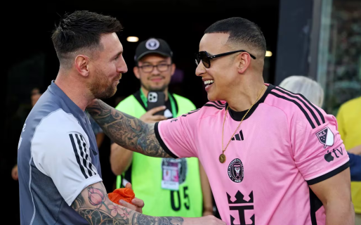 Lionel Messi se encontró con una mega estrella en la previa del partido del Inter Miami y estallaron las redes