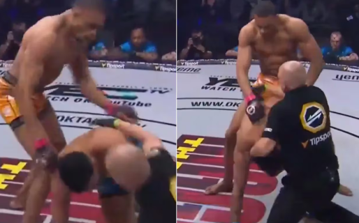 Un luchador ganó por nocaut y tuvo la actitud más censurable de las MMA mientras su rival estaba en el piso