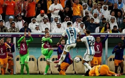 Leandro Paredes recordó el pelotazo al banco de suplentes de Países Bajos: «Me salió del alma»