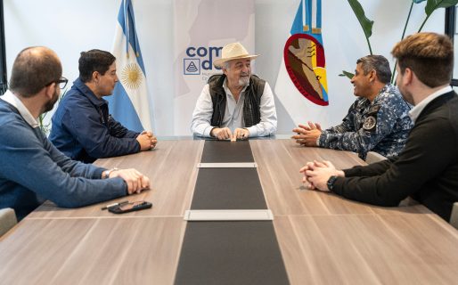 Arribó el buque ARA «Teniente Olivieri» al Puerto de Comodoro Rivadavia