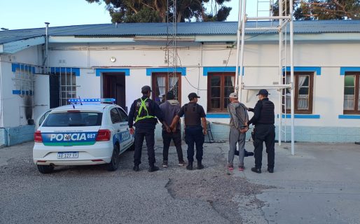 Robaron cuatro huevos de pascuas y fueron detenidos a bordo de un colectivo