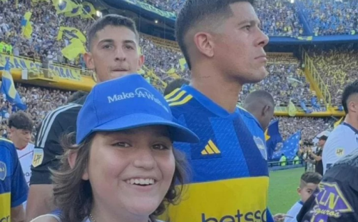 Es de Santa Cruz, tiene leucemia y conoció a su ídolo Marcos Rojo