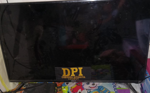 Recuperan un televisor robado a finales de marzo