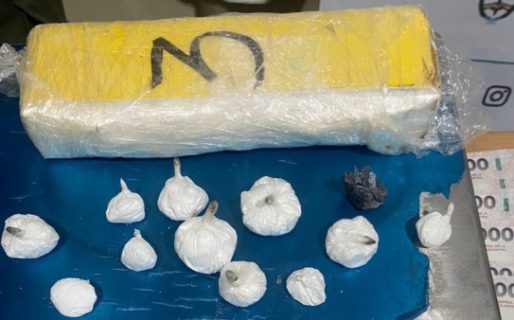 Secuestraron más de medio kilo de cocaína, marihuana y dinero en un control de Ruta 3