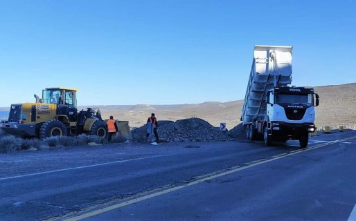 Vialidad Nacional reparó el sector afectado de Ruta N°3