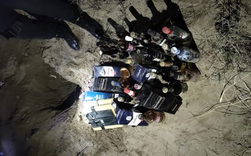 Encontraron tres pozos donde escondían una gran cantidad de mercadería robada