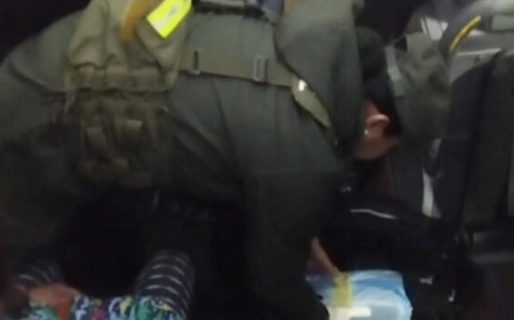 Viajaba con sus hijas y fue detenida por transportar 27 kilos de marihuana