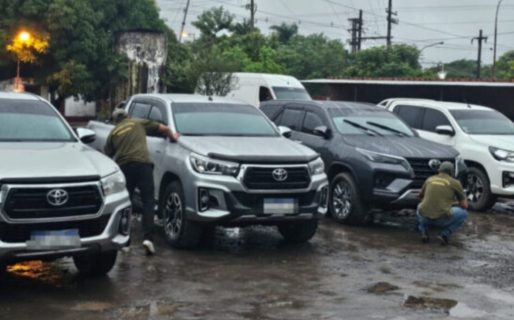 Desarticulan una banda que robaba vehículos para contrabando y narcotráfico
