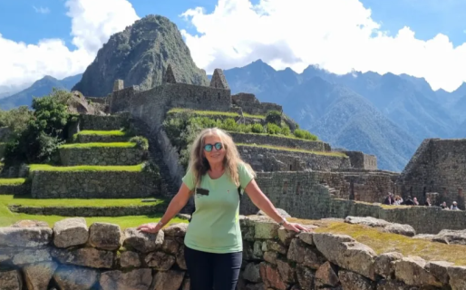 A los 64, sola en moto de Bariloche a Machu Picchu: 13 mil km de aventuras