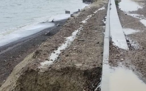Vecinos del barrio 25 de mayo a la espera del avance de la obra del Camino ARA San Juan
