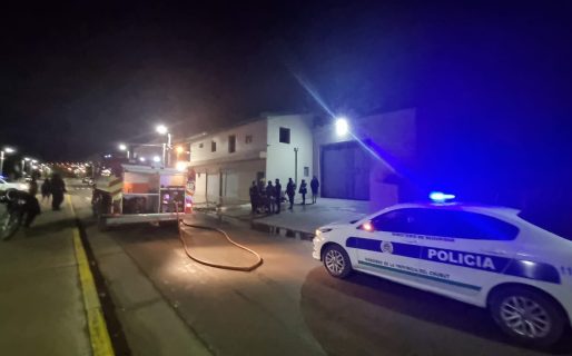 Se incendió una casa en Rada Tilly