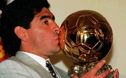 Subastan el Balón de Oro de Diego Maradona: el millonario récord que puede romper