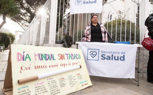 Realizaron un trabajo de concientización en el marco del Día Mundial Sin Tabaco
