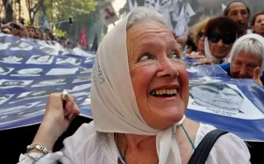 Despiden a Nora Cortiñas en la Mansión Seré, el ex Centro Clandestino de Detención de Castelar