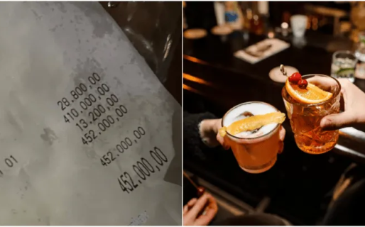 Fue a un bar, gastó casi medio millón y se indignó al revisar la cuenta