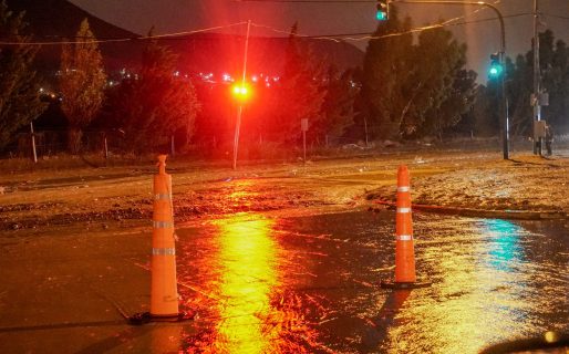 Por el temporal se encuentran suspendidos los recorridos de algunas líneas de colectivo