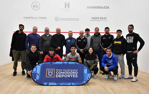 Comodoro es Sede del Torneo Federal de Squash