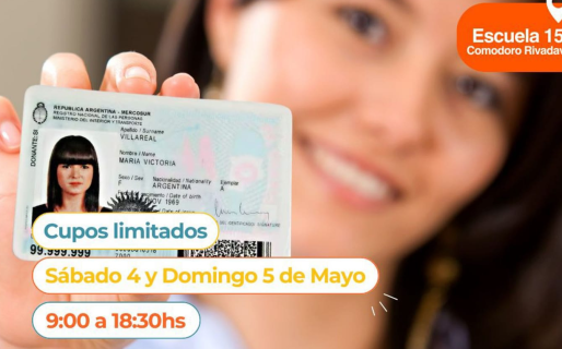 Este fin de semana se realizarán jornadas de documentación rápida en Comodoro