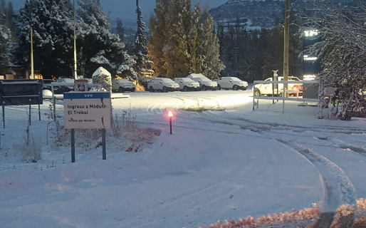 Alerta amarilla por nevadas fuertes en los alrdedores de Comodoro