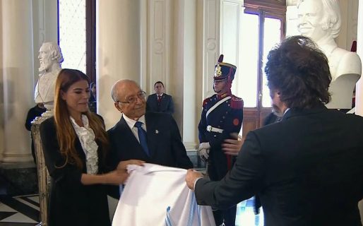 Milei, en el homenaje a Carlos Menem en la Casa Rosada: “Fue el mejor presidente de la historia”