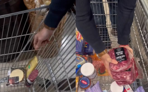 Fueron al supermercado por un queso cheddar y terminaron gastando una fortuna