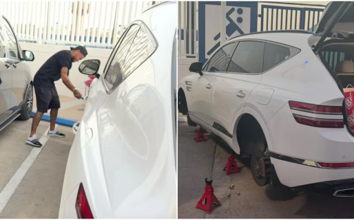 Neymar agarró un cuchillo y le hizo una broma muy pesada a un compañero de equipo