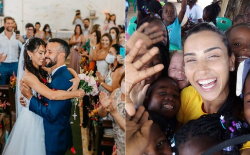 Una pareja usó el dinero que recibió en su boda para construir una escuela en África