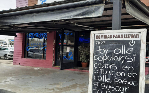 Comodoro Solidario: una parrilla realiza una olla popular para las personas en situación de calle