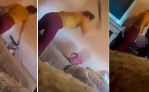 “La abracé para que no le pegara más”: el novio de la detenida por golpear a la hija cambió su declaración