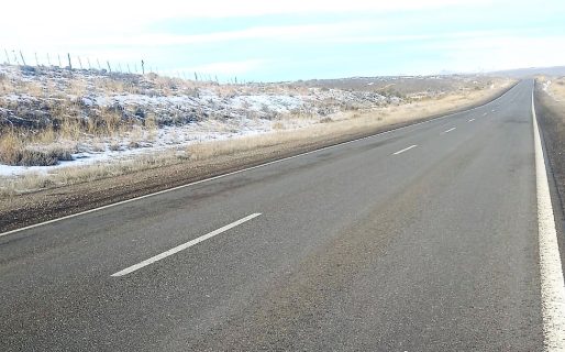 La Ruta N°26 se encuentra transitable con riego de sal