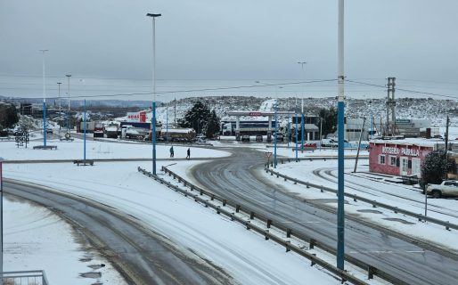 El Servicio Meteorológico Nacional pronosticó un sábado con nevadas