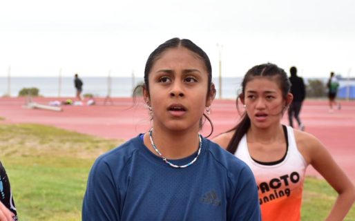 La atleta Pía Salazar, lista para competir en el Nacional U20