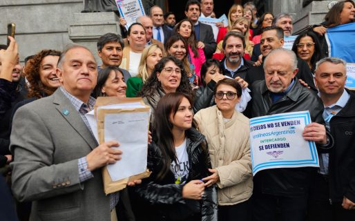 «La patria no se vende, se defiende»