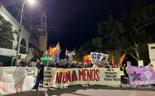 Se realiza una nueva marcha de Ni Una Menos por las calles céntricas