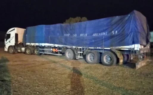 Un camión con gran carga tóxica y explosiva fue demorado cuando se dirigía a Comodoro