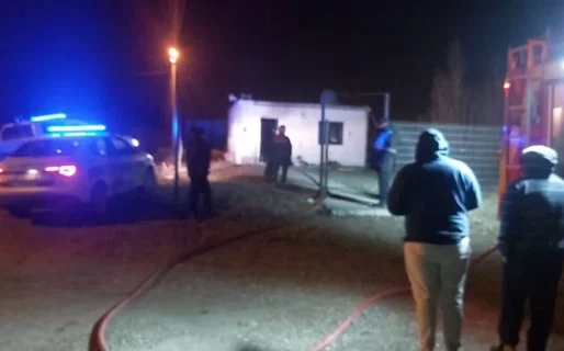 Incendio de una vivienda con pérdidas materiales totales